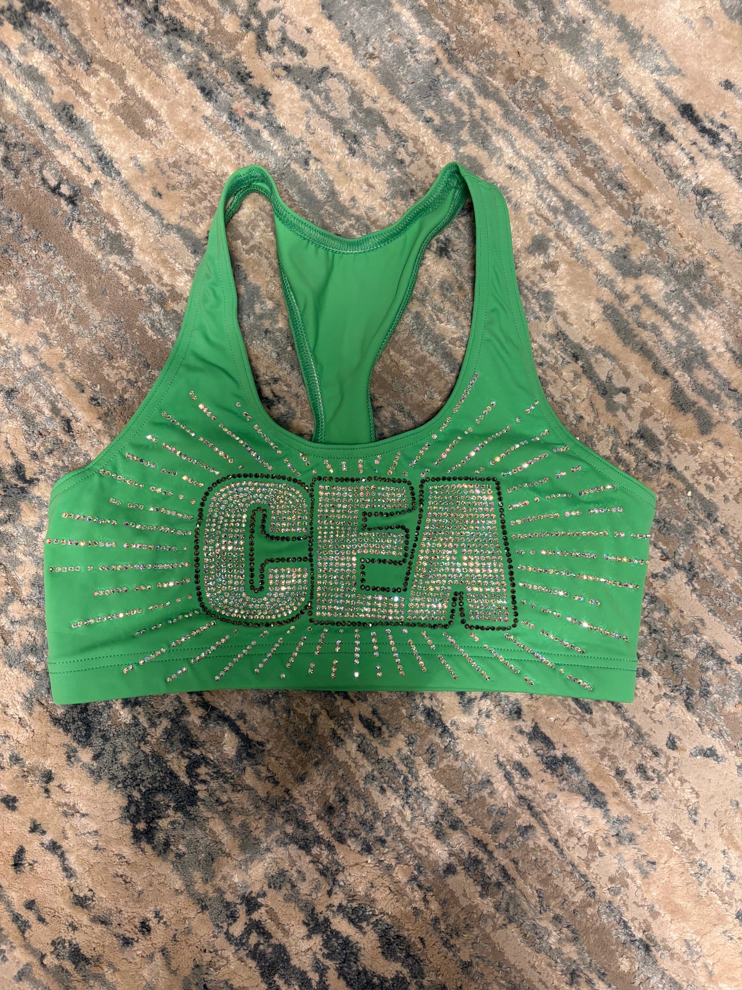 GREEN CEA BLING Sports Top