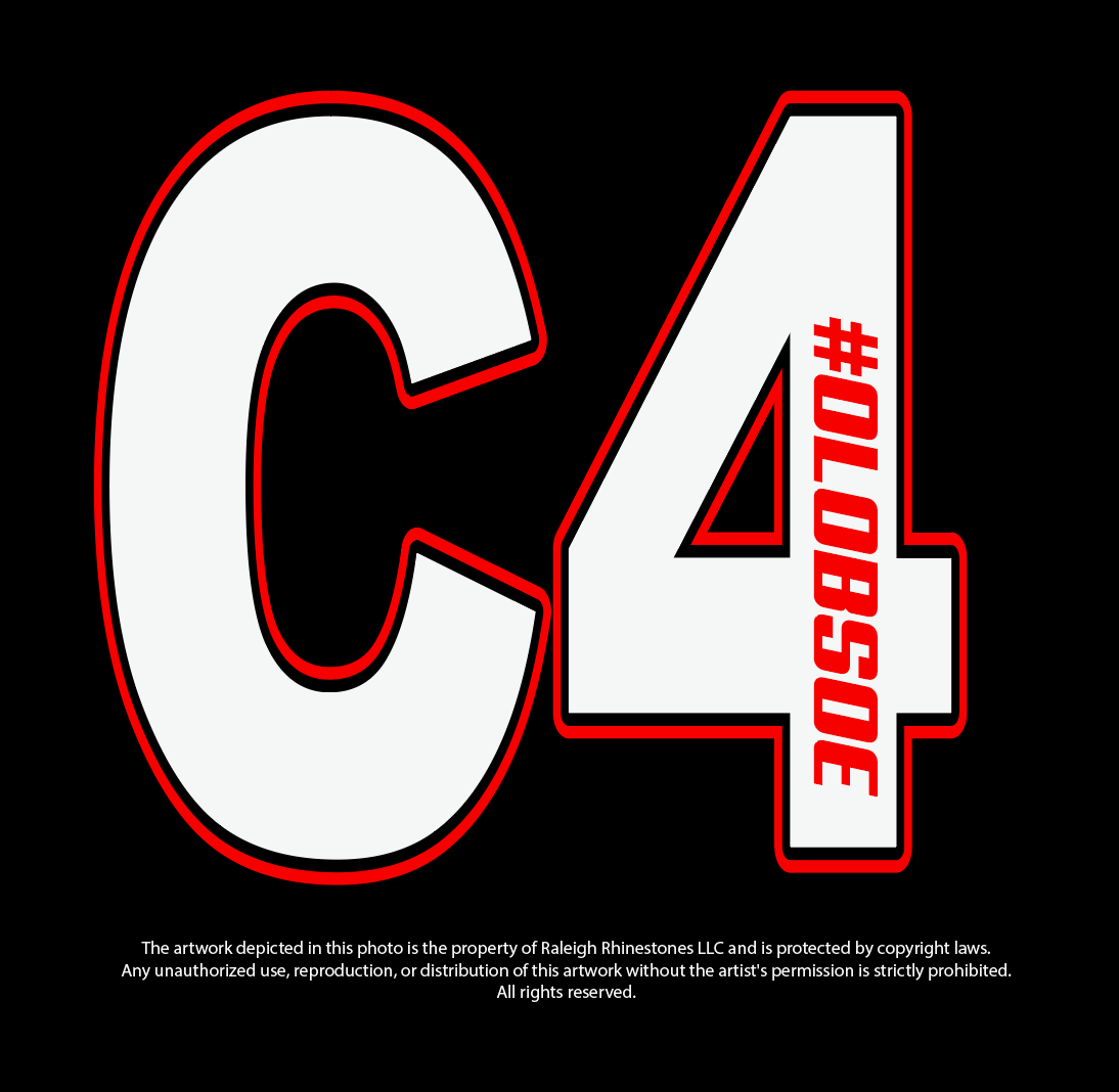 C4 Sweatshirt Raleigh Rhinestones