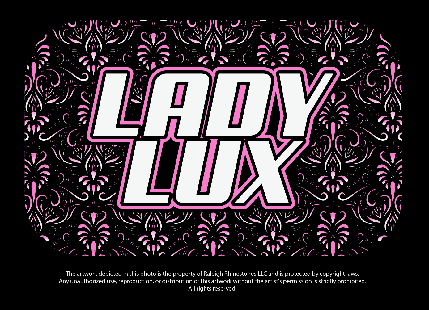Lady Lux T-Shirt Raleigh Rhinestones