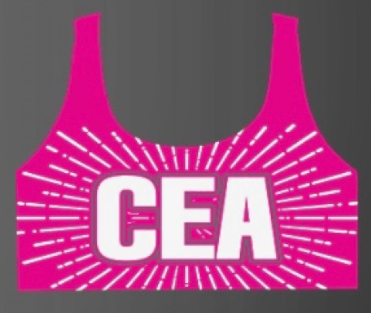 PINK CEA BLING Sports Top