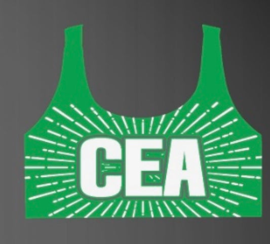 GREEN CEA BLING Sports Top