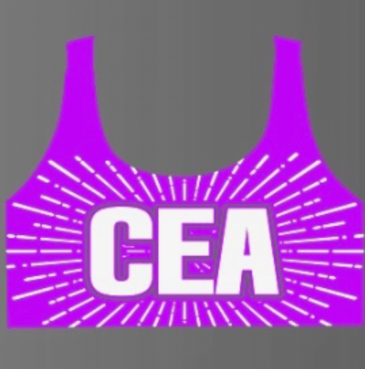 PURPLE CEA BLING Sports Top