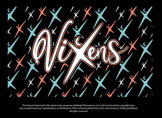 Vixens T-Shirt Raleigh Rhinestones